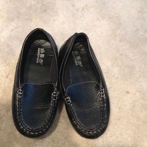 Black slip on dress shoes for boys size 32